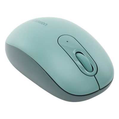 UGREEN - Mouse Inalámbrico / 2.4 GHz / 4 Niveles DPI 800-2400 / Alcance 10 m (32.8 ft) / Silencioso / Ergonómico / 3 Botones