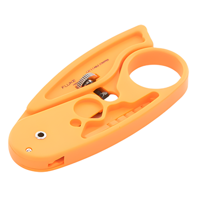 FLUKE NETWORKS - Cortador y Desforrador Ajustable / Cables UTP/STP / Calibre 22/24 AWG / Diseño Double Slotted / 0.5 pies de Longitud
