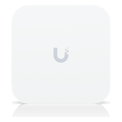 UBIQUITI - Cloud Gateway Compacto / WiFi 6 / Cobertura 140 m² (1500 ft²) / 50 Dispositivos / 2.4 Gbps / 2 Puertos GbE