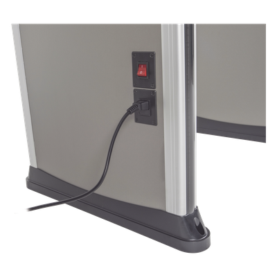 ACCESSPRO - Detector de metales de 6 zonas/ Uso en Interior/ Contador de alarmas y Personas