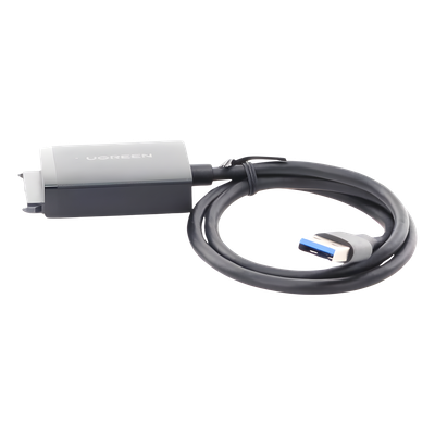 UGREEN - Adaptador USB 3.0 a SATA III / 5 Gbps / UASP y TRIM / HDD y SSD 2.5" y 3.5" / Hasta 12 TB / Cable 50 cm