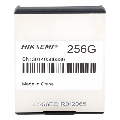 HIKSEMI BY HIKVISION - Memoria CFexpress Tipo B / 256 GB / Lectura 1800 MB/s / Escritura 1400 MB/s / PCIe Gen 3×2 / 8K RAW / -10 °C a 70 °C