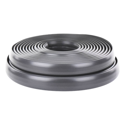 THORSMAN - Canaleta flexible de piso / PVC autoextinguible / 100kg carga / 305mm² / 2.5m (8.2ft) / -20°C a +80°C