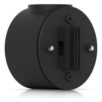 UBIQUITI - Caja de Conexiones Antimanipulación / Cámaras Dome y Turret / Conduit 3/4" / Montaje Superficie, Poste y Colgante / Aluminio y Policarbonato / Compatible UVC-G5/G6
