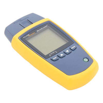 FLUKE NETWORKS - Verificador de Red / Pantalla LCD Retroiluminada / Mapa de Cableado Gráfico / Verificación de Datos Voz y Video / Detección PoE / Sin Adaptadores