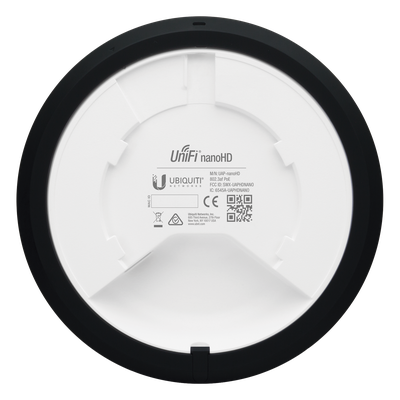 UBIQUITI - Cubierta Decorativa / Paquete de 3 Unidades / Color Negro / Montaje en Techo o Pared / Compatible con UAP-nanoHD