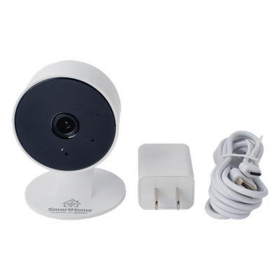 SMARTHOME BY EPCOM - Cámara Cubo WiFi / 3 Megapixel / Detección Inteligente / Audio Bidireccional con Sirena / Gran Angular 102° / Visión Nocturna 10 m (32.8 ft)