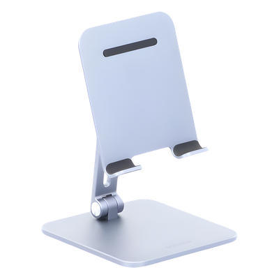 UGREEN - Soporte para Tablet / Ajustable 5-135° / Altura 7.1-9.1 pulgadas / Carga Máxima 1 kg / Aluminio / Plegable