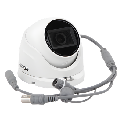 EPCOM PROFESSIONAL - Cámara Eyeball TURBOHD / 4K UHD 8 MP / Gran Angular 102.2° / Lente 2.8 mm / IR EXIR 30 m (98.4 ft) / IP67 / TVI-AHD-CVI-CVBS