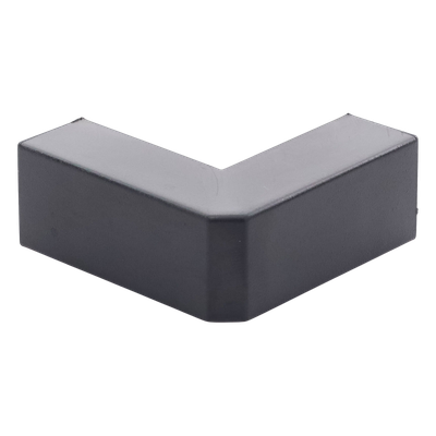 THORSMAN - Esquinero Exterior / PVC Autoxtinguible / Negro / Para Canaleta TMK-1720-N-CC