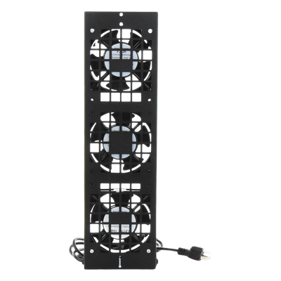 LINKEDPRO BY EPCOM - Kit de Ventiladores para Gabinete de Piso / 110 Vca / 12 x 12 cm / 1.56 ft Cable / Acero Calibre 18