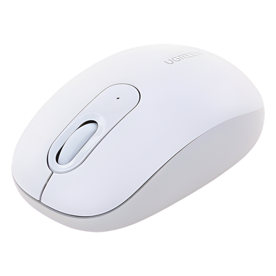 UGREEN - Mouse Inalámbrico / 2.4 GHz / 800-2400 DPI / Alcance 10 m (32.8 ft) / 3 Botones Silenciosos / Ergonómico / Dusty Blue