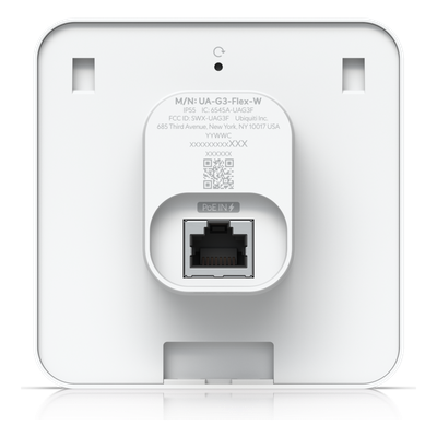 UBIQUITI - Lector de Acceso IP / Teclado Capacitivo 12 Botones / NFC 13.56 MHz / BLE 4.1 / PoE / IP55 / -30 a 60°C