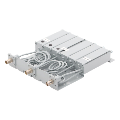 EPCOM INDUSTRIAL - Duplexer VHF / 6 Cavidades / 148-160 MHz / 50 Watt / 5-8 MHz Separación / 80 dB Aislamiento / BNC Hembras