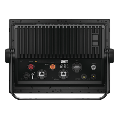 GARMIN - Plotter de Navegación / Pantalla 12.1" WXGA / GPS GLONASS Galileo / CHIRP ClearVü SideVü / NMEA 2000/0183 / IPX7