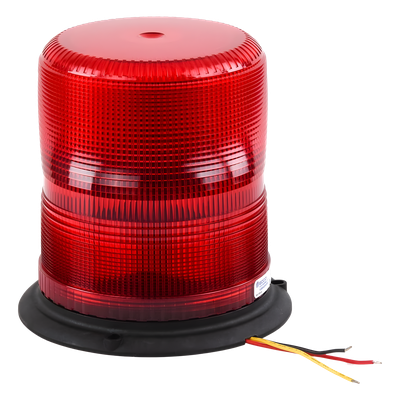 ECCO - Burbuja de Advertencia LED / 3 LEDs de 5 W / 11 Patrones de Destello / 12-48 VCC / SAE J845 Clase II / IP Resistente a Impactos