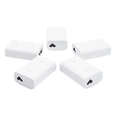 UBIQUITI - Adaptador PoE / 24 VDC / 1.0 A / Gigabit / 4 Pares / Montaje Pared