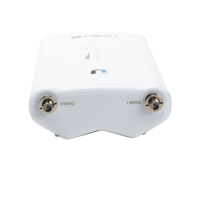 UBIQUITI - Radio Estación Base / 5 GHz / 500 Mbps / Gigabit Ethernet / Dual RP-SMA / -40°C a 80°C (-40°F a 176°F)
