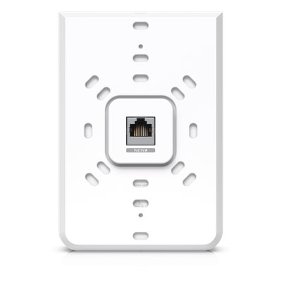 UBIQUITI - Access Point / WiFi 6 / 2.4 y 5 GHz / 5.3 Gbps / 4 Puertos GbE RJ45 / PoE In+Out / Montaje en Pared