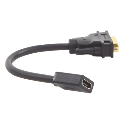UGREEN - Adaptador DVI Macho a HDMI Hembra / Bidireccional / 1080P@60Hz / Cable 22 cm (8.66 in) / Triple Blindaje