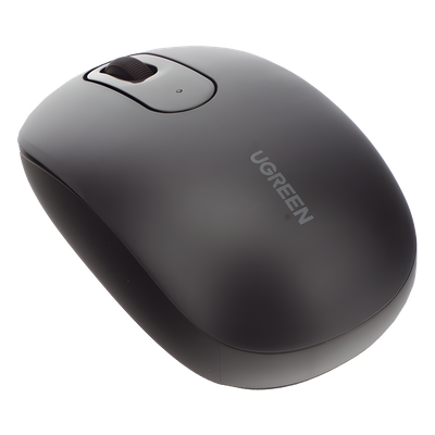 UGREEN - Mouse Inalámbrico / 2.4 GHz / 4 Niveles DPI 800-2400 / Alcance 10 m (32.8 ft) / 3 Botones Silenciosos / Multiplataforma