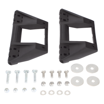 ECCO - Barra de Luces LED / 130 LEDs / Dual Color Frontal Rojo/Azul/Blanco / Trasero Rojo/Azul/Ámbar / 48" (121.9 cm) / 48 Patrones de Destello / -30 a 50 °C