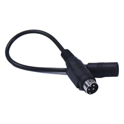 EPCOM POWERLINE - Adaptador DC / Jack Hembra 5.5x2.1mm a Minidin 4 Pines Macho / 168mm / DVR y NVR