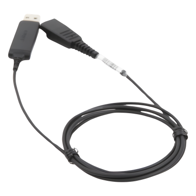 JABRA - Adaptador USB a QD / Plug and Play / DSP con Filtrado de Ruido / Cumplimiento Normativa Europea 2003/10/EC