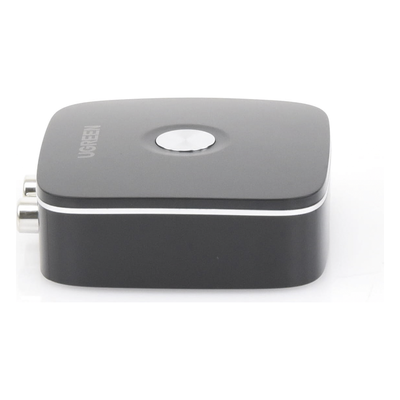 UGREEN - Receptor de Audio Bluetooth / Bluetooth 5.0 con EDR / Salida Dual 3.5mm y RCA / Alcance 10 m (32.8 ft) / 8 Horas de Batería / Reconexión Automática