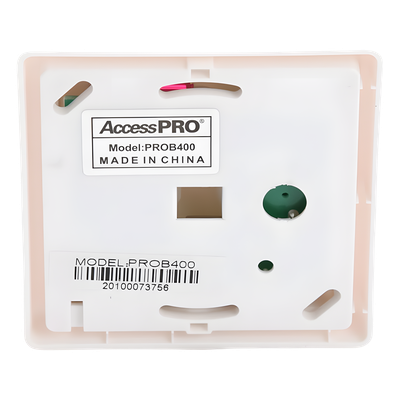 ACCESSPRO - Botón de Acceso Inalámbrico / Transmisión 50 m (164 ft) / Doble Relevador / 30 Controles Compatibles / Montaje 80x80 mm