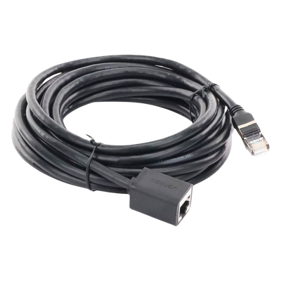 UGREEN - Cable de Extensión Ethernet Cat6 / F/UTP / Macho a Hembra / 5 Metros (16.40 Pies) / 1000Mbps / 250MHz / Cobre Puro / 568B