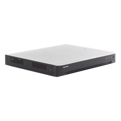 HIKVISION - DVR 32 Canales TurboHD + 2 Canales IP / 2 Megapixel 1080p Lite / AcuSense IA / Audio por Coaxitron / H.265+ / Salida Full HD / 2 Bahías HDD 10TB