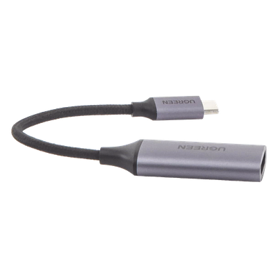UGREEN - Cable Adaptador USB-C a HDMI / 4K@60Hz / HDR / Thunderbolt 3 / DisplayPort Alt Mode / Aluminio / 10 cm (0.33 ft)