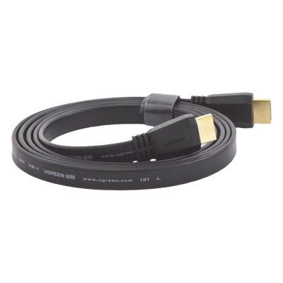 UGREEN - Cable HDMI 2.0 Plano / 4K@60Hz / 18 Gbps / HDR / ARC / HEC / 1.5 m (4.92 ft) / Triple Blindaje
