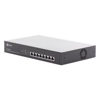 TP-LINK - Switch PoE+ / 8 Puertos Gigabit / 126W Total / 30W por Puerto / Escritorio o Rack