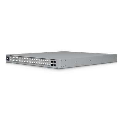 UBIQUITI - Switch Administrable / 48 Puertos / 32 × 10 GbE + 16 × 2.5 GbE / 4 × SFP28 25G / Capa 3 / 920 Gbps / Etherlighting™ / 1U Rack