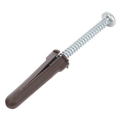 THORSMAN - Kit de Fijación / Taquetes Doble Expansión / 10 Piezas / Tornillos 10 mm x 1 3/4" (44.5 mm) / Carga 120 kg
