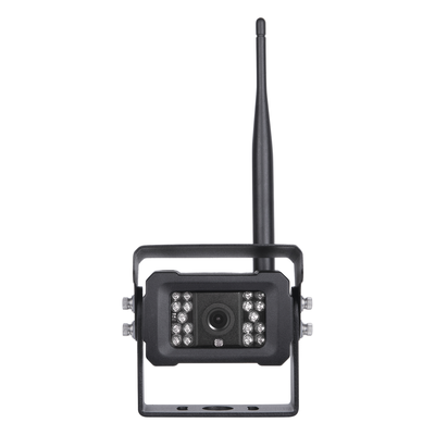 EPCOM - Sistema de Cámara de Reversa Inalámbrico / Monitor Táctil 7" 1024x600 / Transmisión 2.4 GHz / Alcance 200 m (656.2 ft) / IP69K / 12-24 VDC