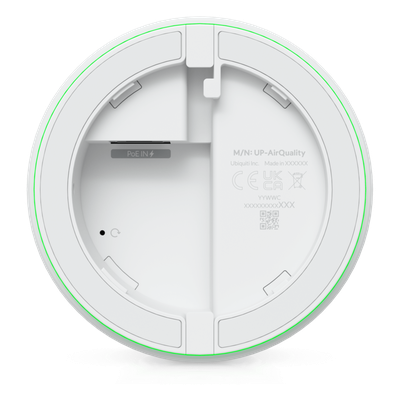 UBIQUITI - Sensor de Calidad del Aire / Detección de Vapeo / Monitoreo CO₂ PM VOC AQI / PoE / Integración UniFi Protect