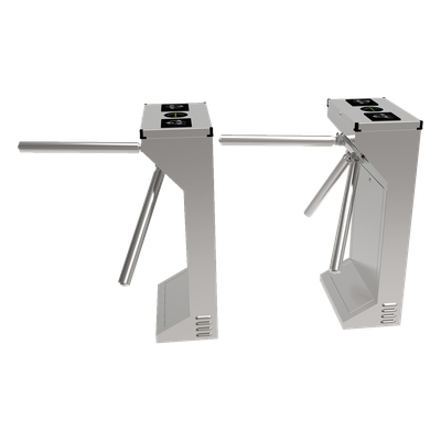 ACCESSPRO - Torniquete Industrial Motorizado / Acero Inoxidable 304 / Bidireccional / Brazo Abatible / 550 mm Ancho de Paso / 18.9 x 11.0 x 37.4 in