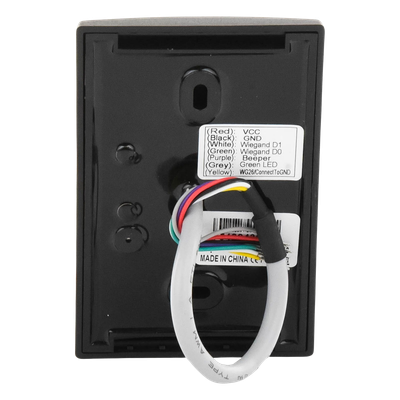 ACCESSPRO - Lector de Proximidad RFID MIFARE / 13.56 MHz / Wiegand 34 Bits / IP65 / ISO14443A / 4.6 x 3 x 0.6 pulgadas / Exterior