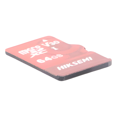HIKSEMI BY HIKVISION - Tarjeta MicroSD / 64 GB / Lectura 95 MB/s / Escritura 40 MB/s / Clase 10 U3 / Grabación 4K / Videovigilancia 24/7