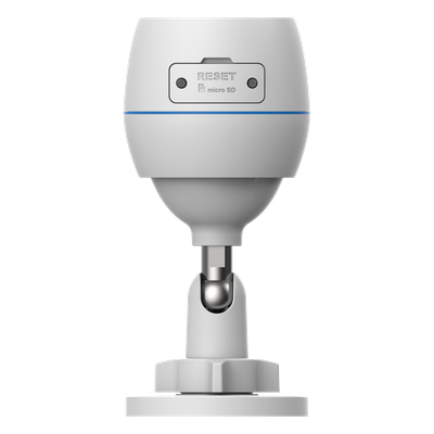 EZVIZ - Cámara Bala IP / 2 Megapixel / Wi-Fi 2.4 GHz / Lente 4 mm 82° / IP67 / Micro SD 512 GB / Audio Integrado