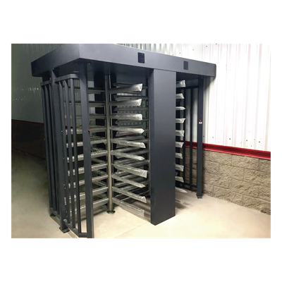 ACCESSPRO - Torniquete de Cuerpo Completo / Doble / 30 Personas/min / Interior/Exterior / Acero Inoxidable 304 / Techo Integrado / -20 a 50°C / 110 VCA