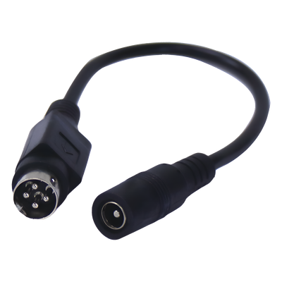 EPCOM POWERLINE - Adaptador DC / Jack Hembra 5.5x2.1mm a Minidin 4 Pines Macho / 168mm / DVR y NVR