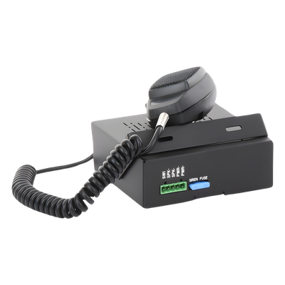 SIGNALPRO - Sirena Vehicular / 100 W / Multivoltaje 12~24 VCD / 6 Tonos Clásicos / Micrófono Integrado / Certificación SAE J1849