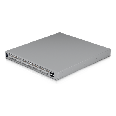 UBIQUITI - Switch Administrable / 48 Puertos / 32 × 10 GbE + 16 × 2.5 GbE / 4 × SFP28 25G / Capa 3 / 920 Gbps / Etherlighting™ / 1U Rack