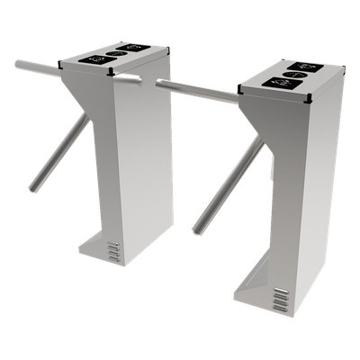 ACCESSPRO - Torniquete Industrial Motorizado / Acero Inoxidable 304 / Bidireccional / Brazo Abatible / 550 mm Ancho de Paso / 18.9 x 11.0 x 37.4 in
