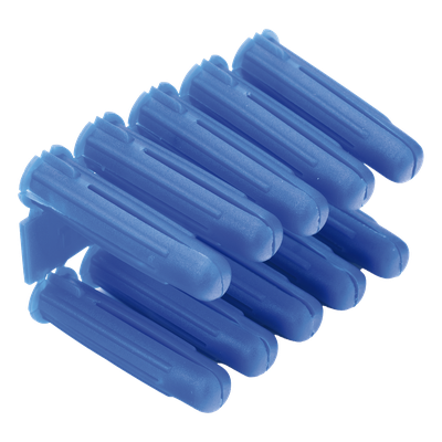 THORSMAN - Taquete de Fijación / Doble Expansión 4 Direcciones / 3/8" para Tornillo 12 mm x 2" / 100 Piezas / Resistencia 100 kg / Concreto y Superficies Sólidas