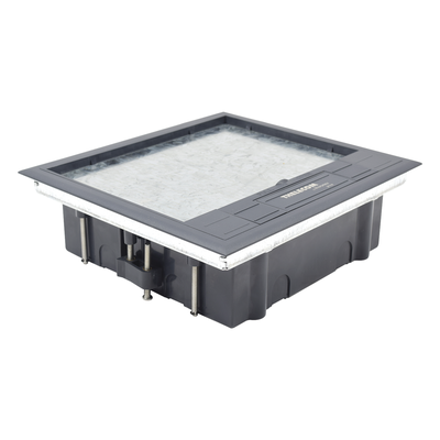 THORSMAN - Caja de Piso / 2 Módulos Universales / ABS y Acero Galvanizado / 1.957 kg / EIA/TIA-569-A